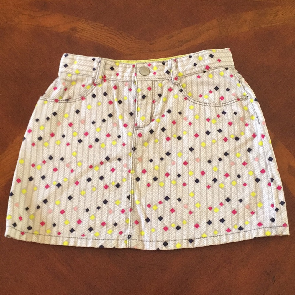 Gymboree Girls patterned skirt